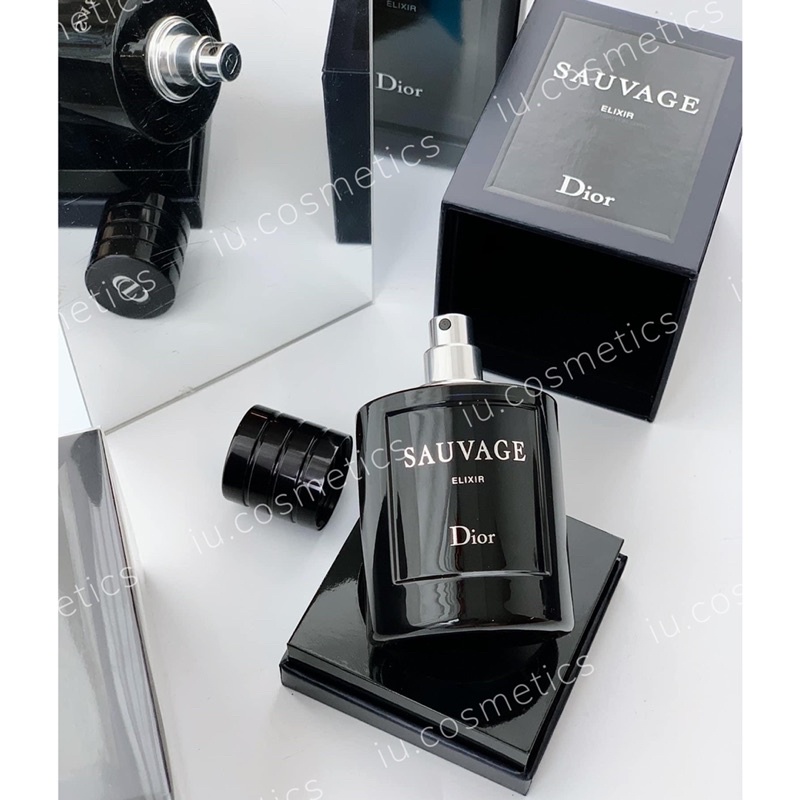 Nước hoa nam Dio Sauvage Elixir EDP 60ml hương gỗ nam tính mạnh mẽ cuốn hút - iu.cosmetics