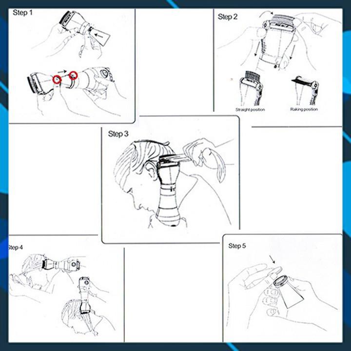 Lược Máy Chải Chấy Thông Minh Hút Chấy Bằng Từ Tính Thân Thiên Với Người Dùng Tặng Kèm 3 Túi Đựng