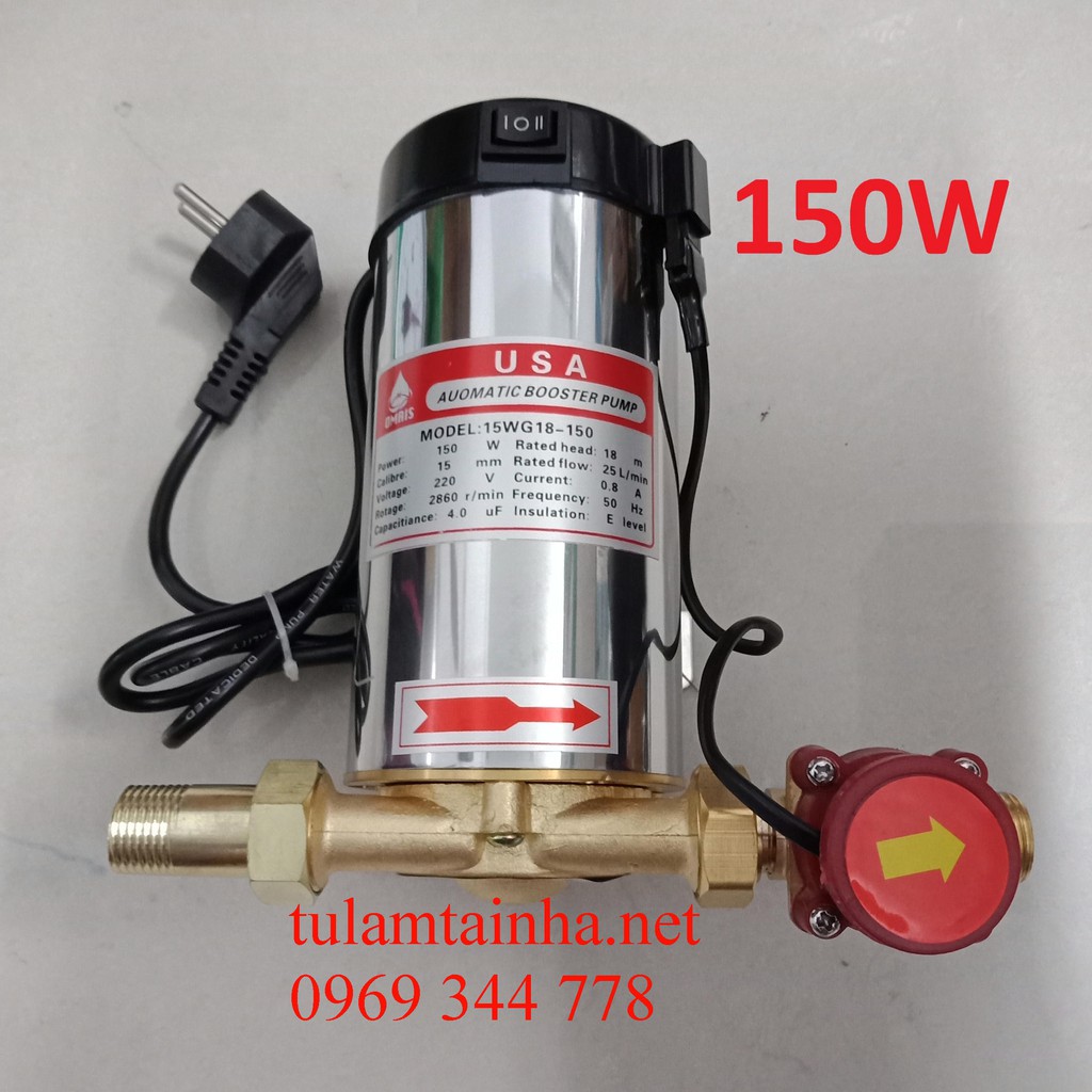 Máy bơm tăng áp 150W