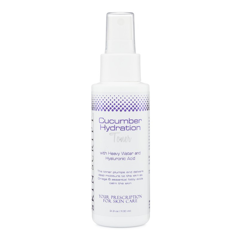 Skin Script - Nước hoa hồng toner Skin Script RX Cucumber Hydration cấp nc dưỡng ẩm 60ml