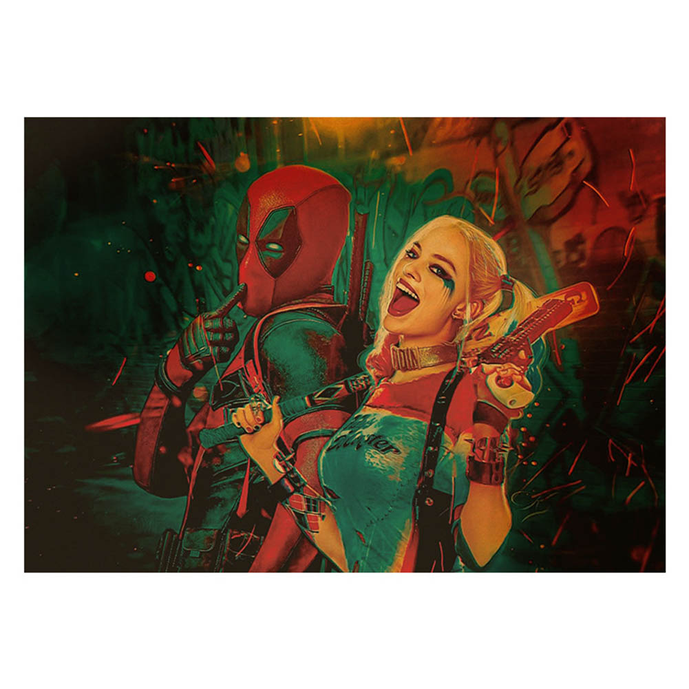 Poster Phim Suicide-squad Wanted Harley-quin