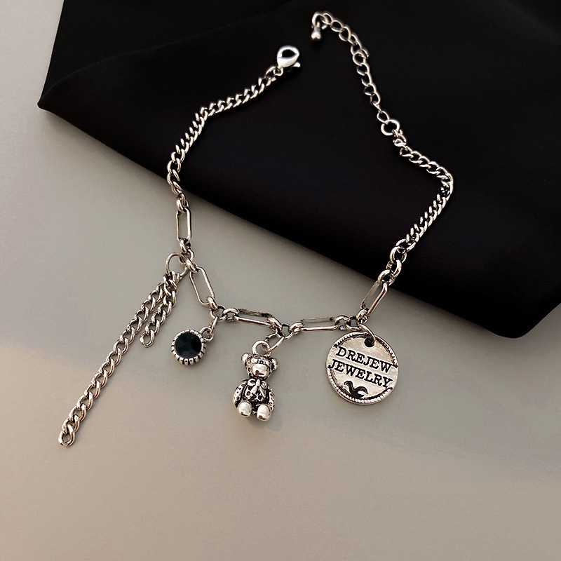 Vòng tay thời trang cao cấp Phong cách Hip Hop Vòng tay kim cương dành cho nữ