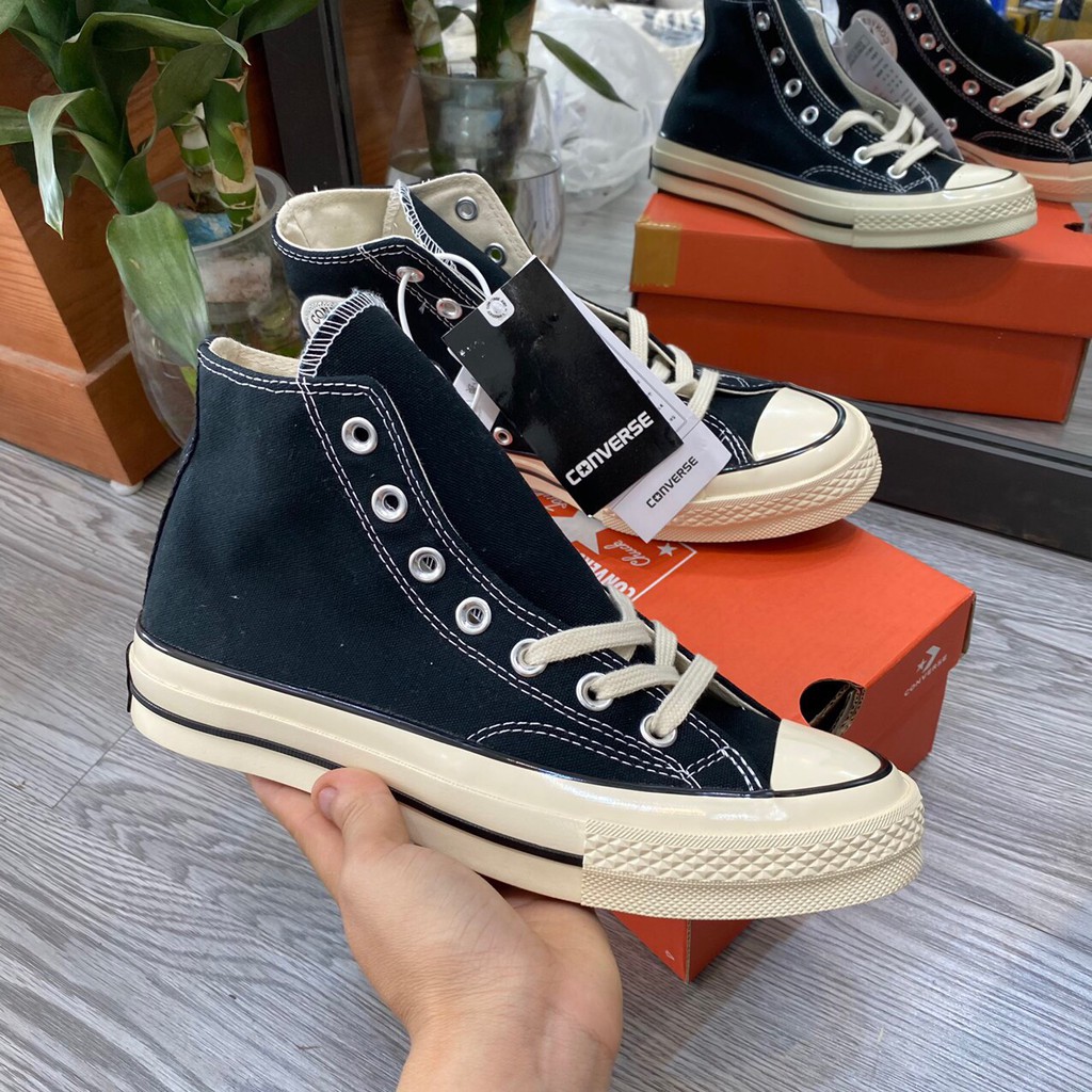 [Bản trung ] Giày sneaker 𝐂𝐎𝐍𝐕𝐄𝐑𝐒𝐄 1970s thấp cổ, giày cv 1970s đen low thấp cổ hàng 11 full box bill