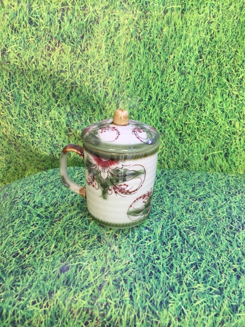 Cốc dáng trụ 330ml Bát Tràng Cao Cấp