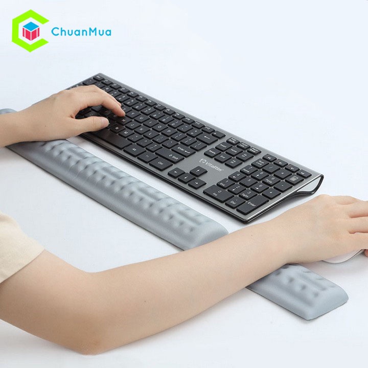 Đệm Kê Tay Bàn Phím Silicon 3D Keyboard Hand Rest Gaming KOJMAC ( Nhiều Mẫu, Gối Lót Chuột Chống Mỏi Tay Trơn Trượt ...)