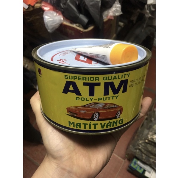 Bộ bả Matit vàng, bột bả ATM nhập khẩu ThaiLand 1kg