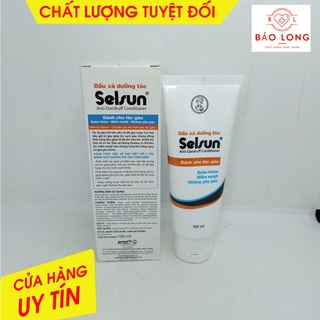 [ Mới] Dầu xả Selsun dưỡng tóc tuýp 100ml