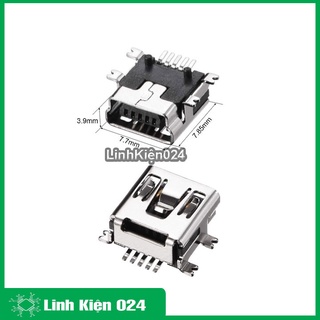 Cổng USB mini 5P chân cắm/chân dán