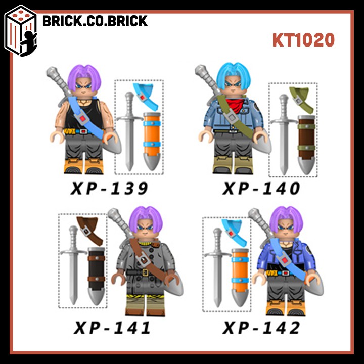 Lego Trunks Đồ Chơi Lắp Ráp Mô Hình Nhân Vật Bảy Viên Ngọc Rồng - Dragon Ball KT1020