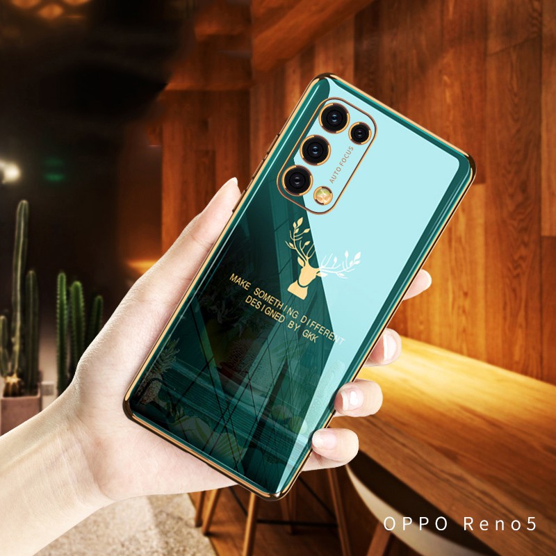 Ốp Điện Thoại Mềm Bảo Vệ Camera Dành Cho OPPO A52 A92 A53 A53s A33 A32 A91 F15 Reno 5 6 Pro 3 5K