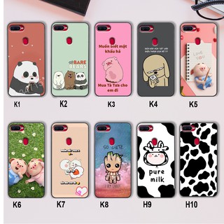 [Mới] Ốp lưng Oppo F9 - Oppo A7/A5s - Oppo A12 in hình cute tóc ngang vai dễ thương, siêu đẹp.