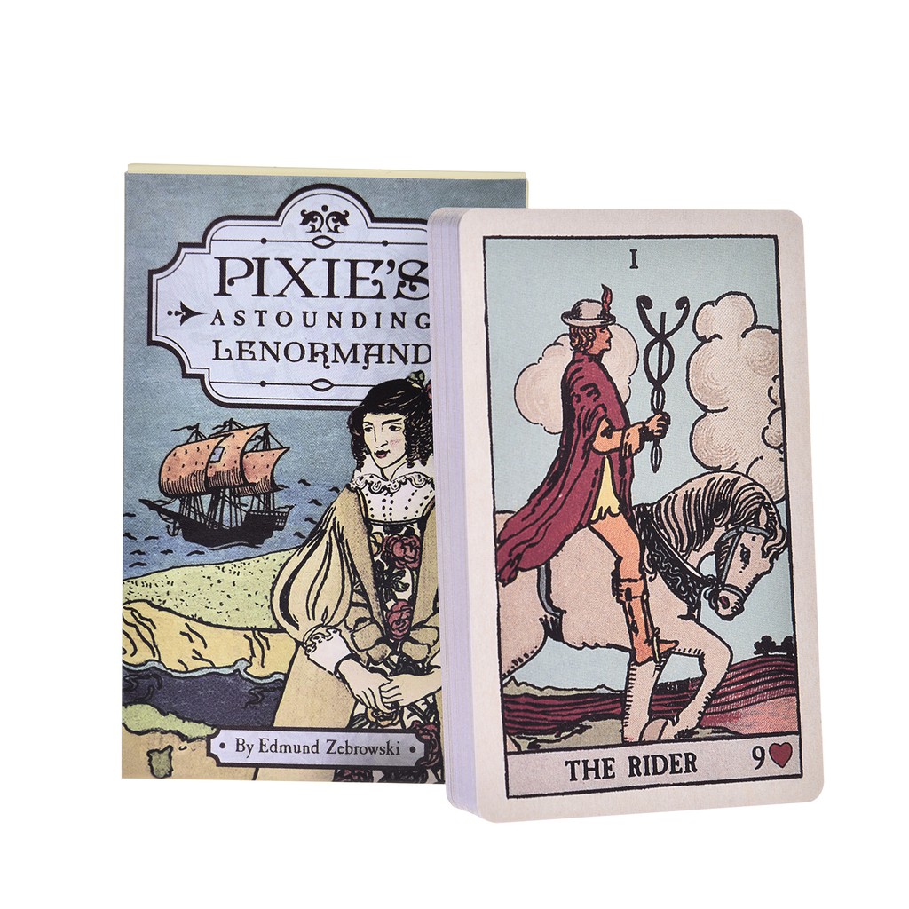 Hộp 36 thẻ bài tarot Pixie 's Astounding Lenormand