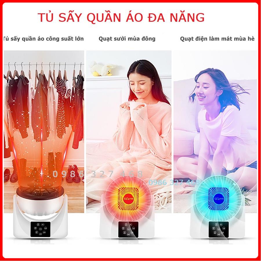 [Hàng CTy- Kèm Phiếu BH] Tủ Sấy Quần Áo, Máy Sấy Quần Áo- Đa Năng SẤY- SƯỞI- HÚT ẨM- QUẠT MÁT- Diệt Khuẩn Khử Mùi