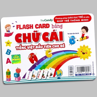Flascard Bảng Chữ Cái Tiếng Việt Đầu Tiên Dành Cho Bé