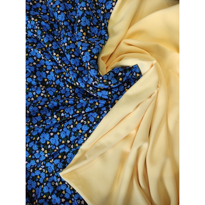 Vải lụa hoa nhí