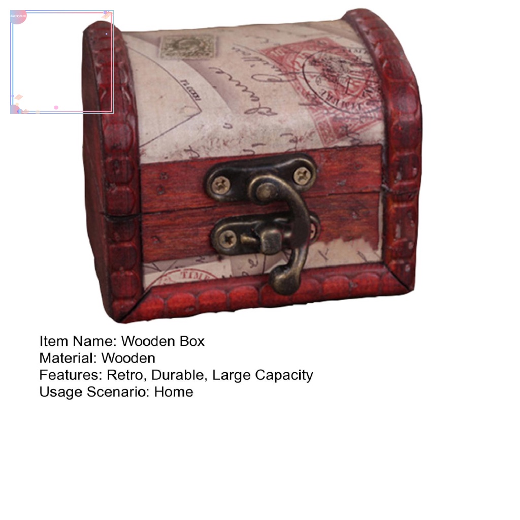 Hộp Nhỏ Đựng Tem Để Bàn Trang Trí