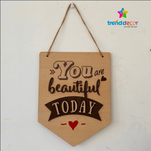 Bảng Tranh Gỗ Treo Tường Bảng Gỗ Trang Trí Decor Chất Liệu Gỗ MDF Trang Trí Decor Nhà Và Quán Cafe