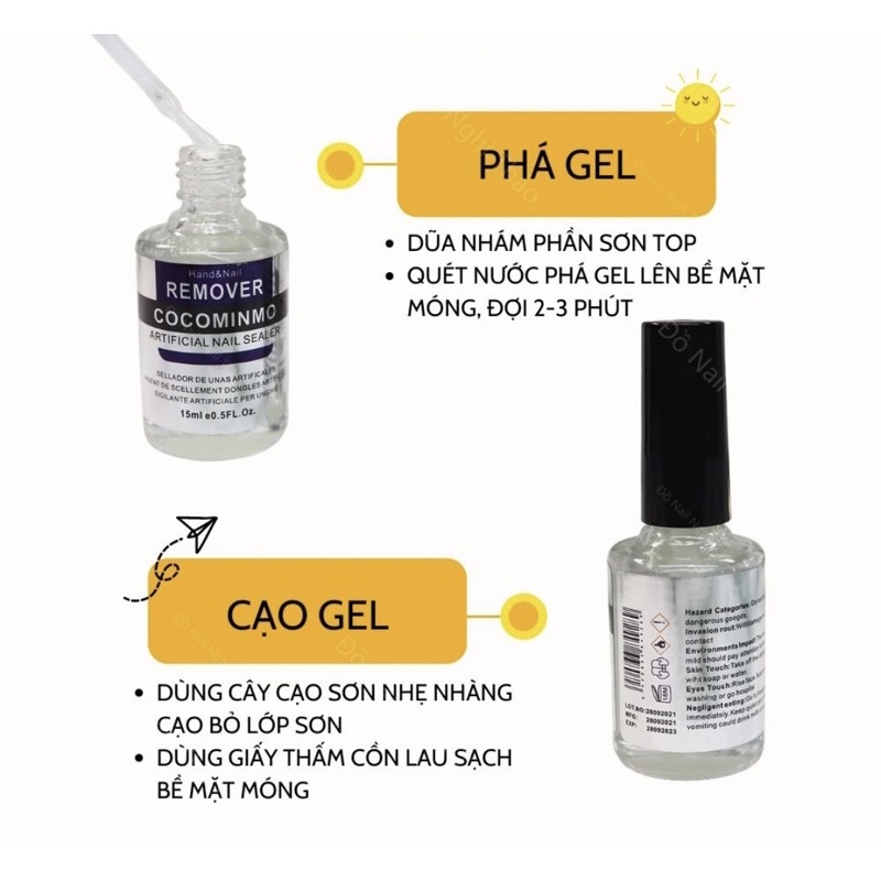 Phá Gel lạnh Coco, Phá Gel