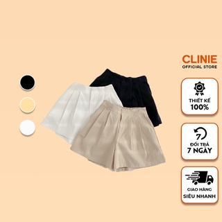 Quần short nữ, Quần đùi đũi ngắn ống rộng thiết kế lưng thun dáng xòe mặc siêu mát