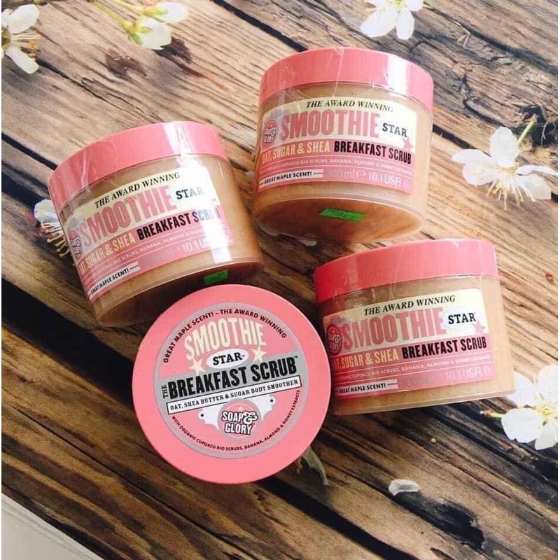 Tẩy Tế Bào Chết Soap & Glory Smoothie Star Breakfast Scrub