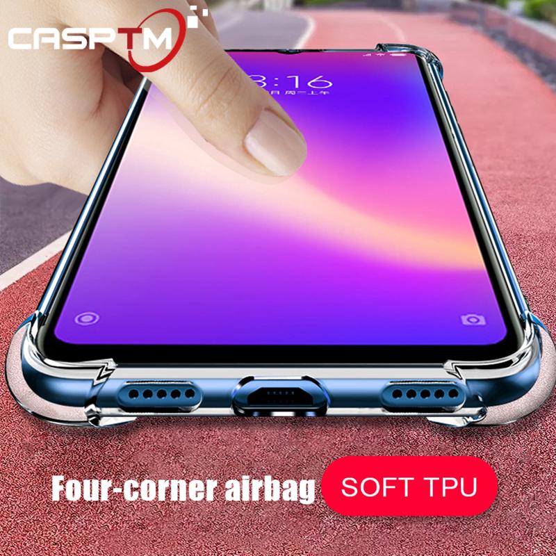 Ốp điện thoại silicon chống sốc bảo vệ chuyên dùng cho Xiaomi Redmi Note 7 Pro Max3 Mix3 Mi8 9 A1 A2 5X 6X Play