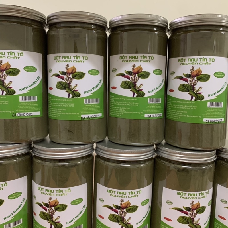 Bột tía tô nguyên chất sấy lạnh 500g