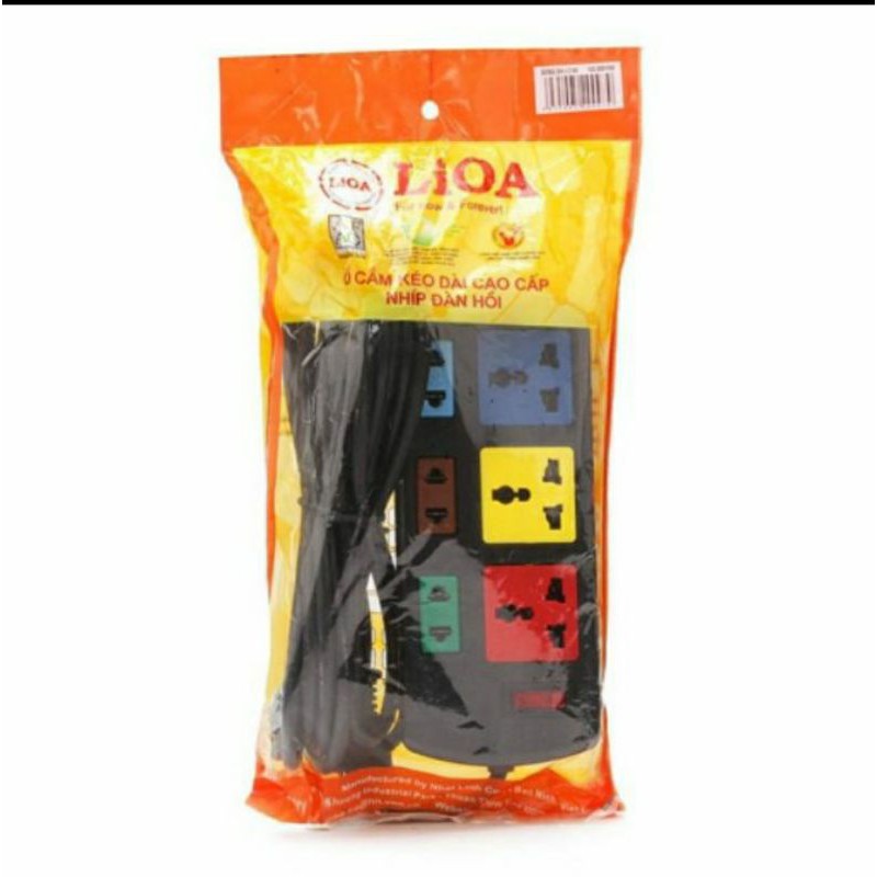 Ổ cắm điện LIOA, có công tắc, dây 3m/5m