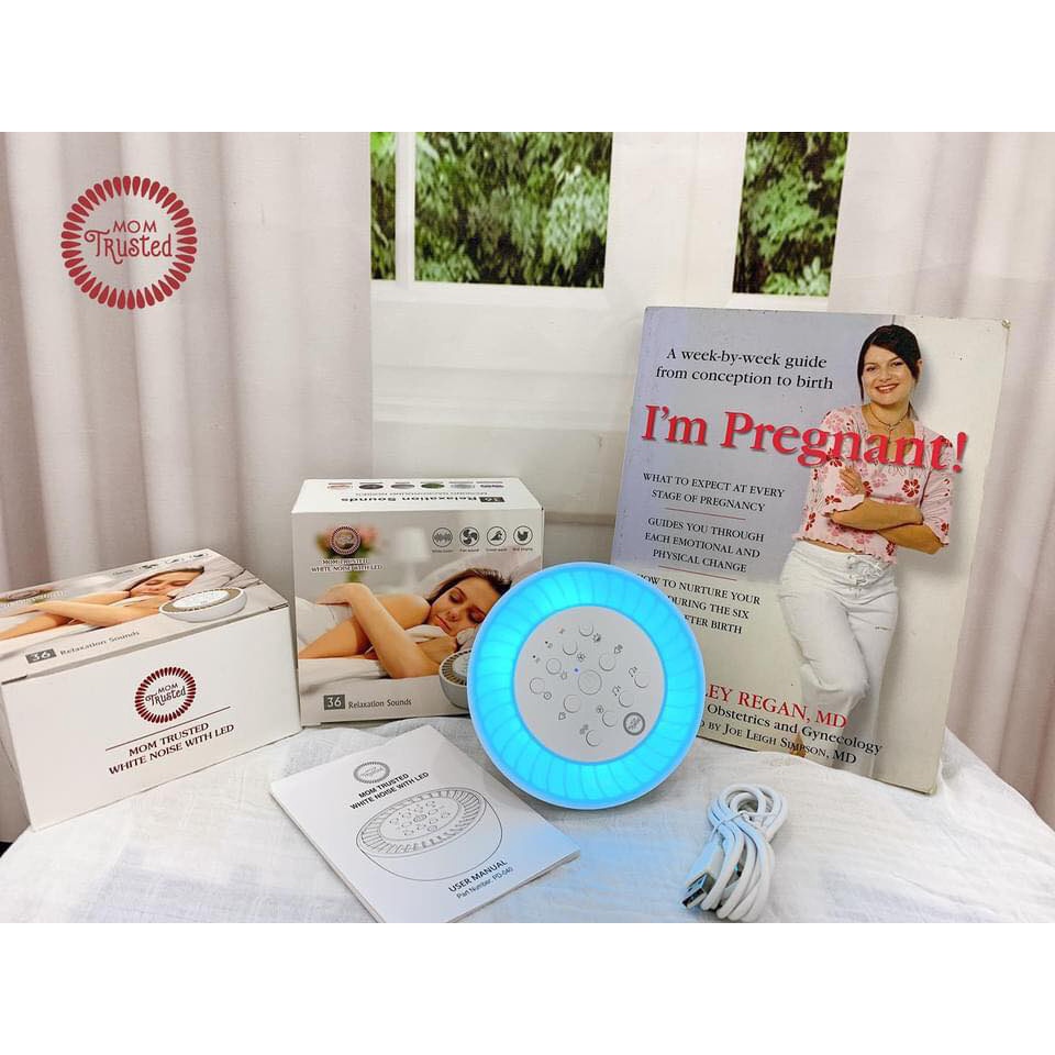 Máy tạo tiếng ồn trắng cao cấp Mom Trusted PD-040