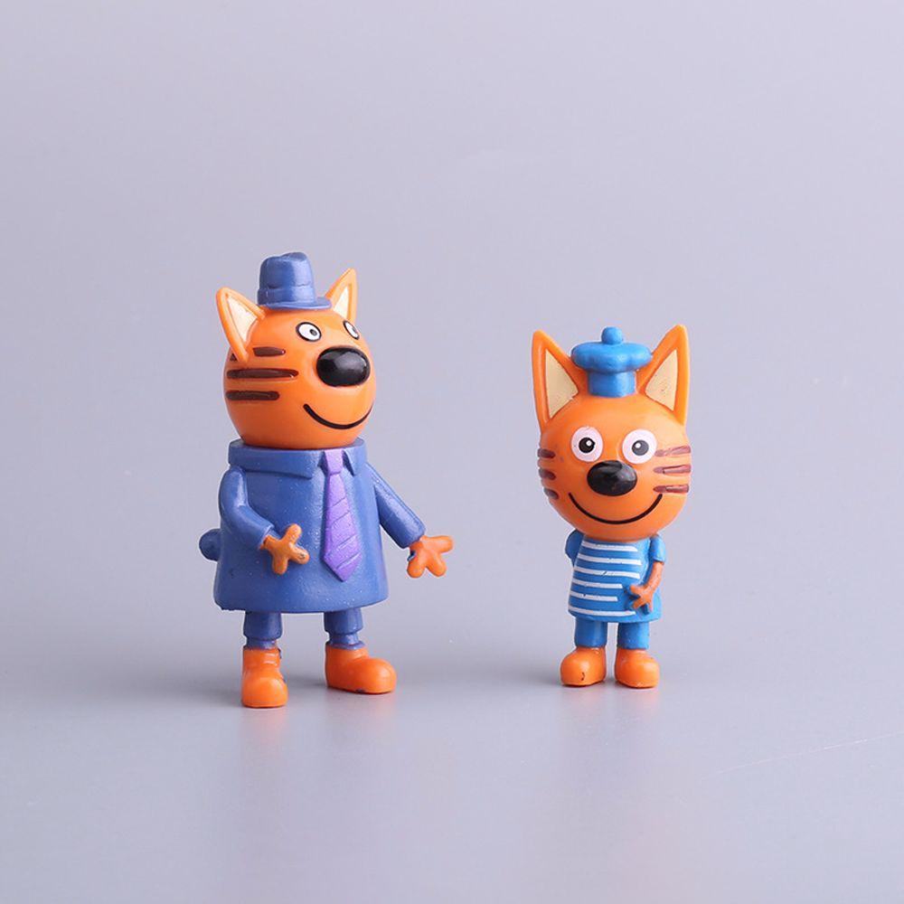 Mô Hình Ba Chú Mèo Con Dễ Thương Để Bàn Trang Trí