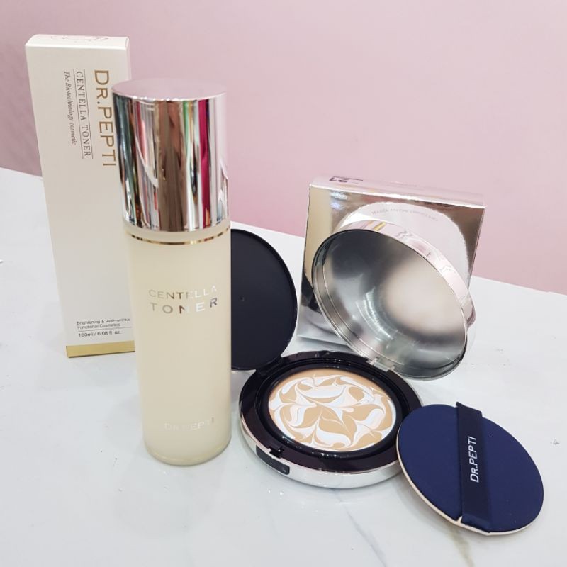 Phấn tươi Dr pepti căng bóng da Peptide volume essence pact | BigBuy360 - bigbuy360.vn