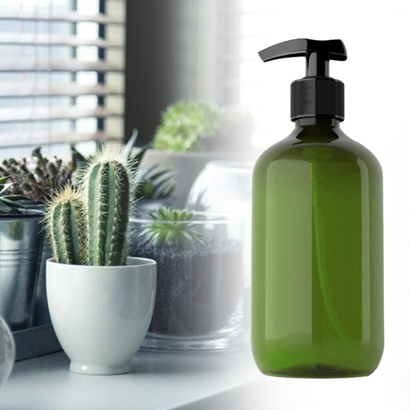 Set 4 Chai Rỗng 500ml Đựng Xà Phòng Dạng Nhấn Tiện Dụng