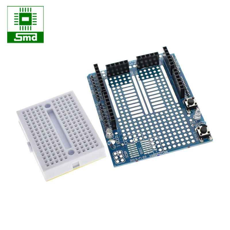 Arduino Proto Shield Uno Kèm Test Board Mini