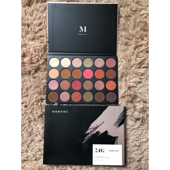 Bảng phấn mắt: MORPHE 24G GRAND GLAM EYESHADOW PALETTE