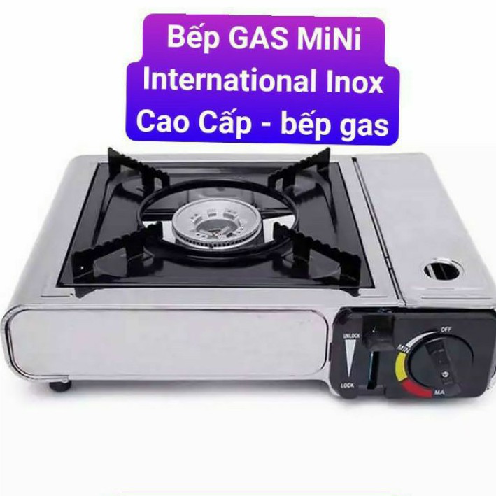 Bếp GAS MiNi International Inox Cao Cấp - bếp gas
