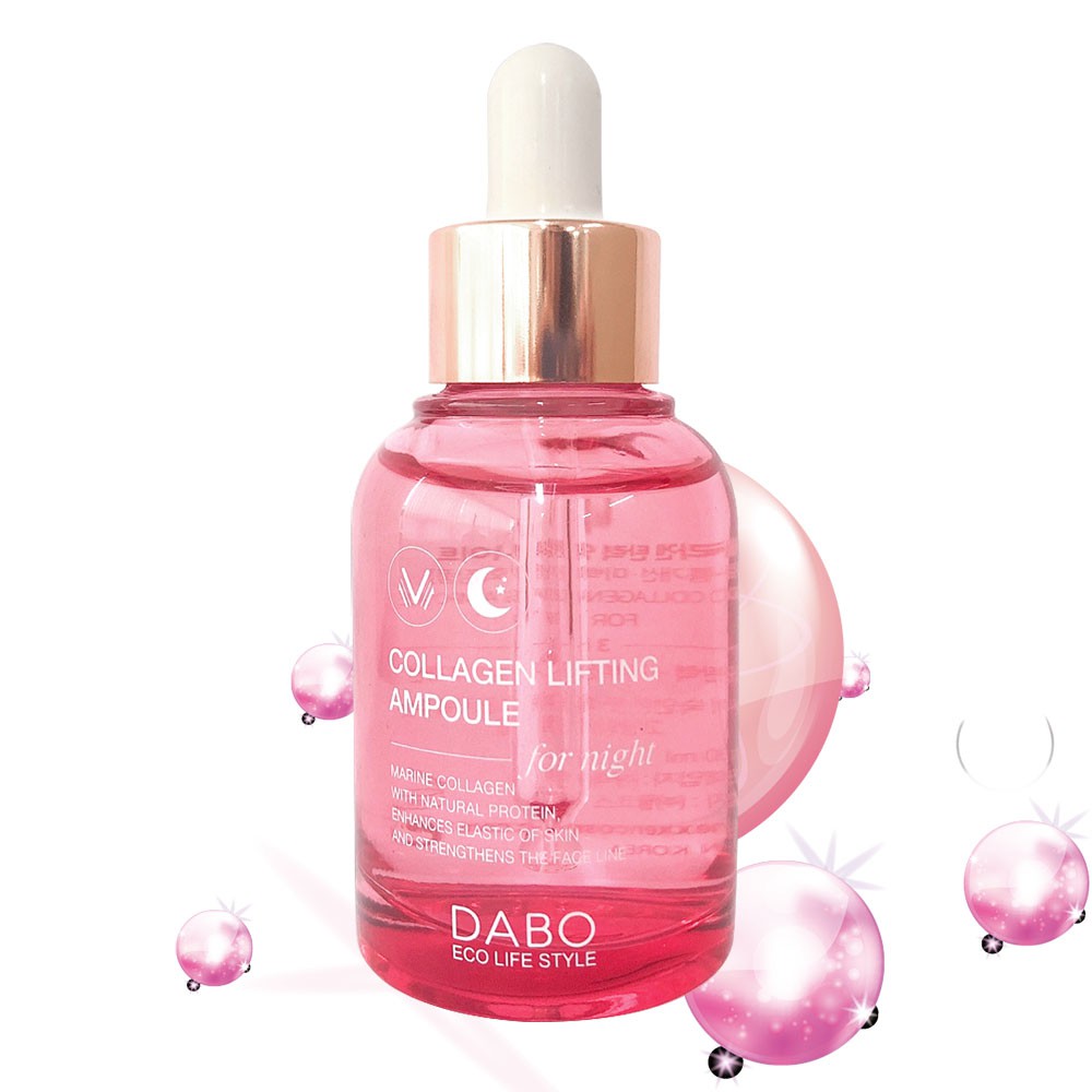 Tinh chất Cao cấp Collagen nâng cơ - DABO Collagen Lifting Ampoule Nâng cơ da, Làm mờ nếp nhăn, Trắng da
