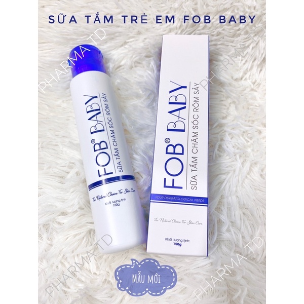 Sữa tắm FOB baby - FOB bodymed | Sữa tắm dịu nhẹ cho bé | Tem chính hãng.