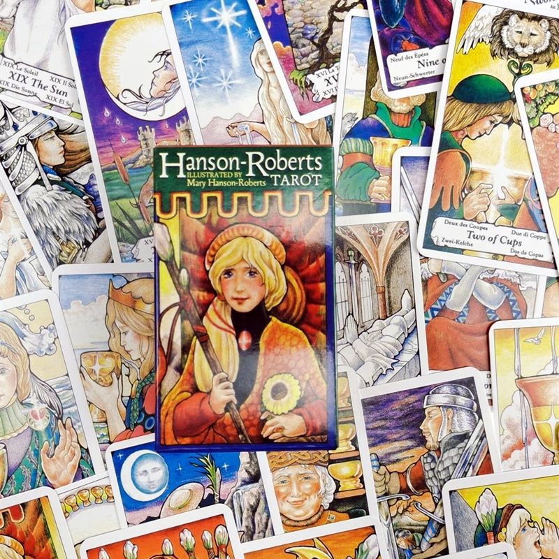 Bài Tarot The Hanson Roberts Tarot Tặng Đá Thanh Tẩy E95