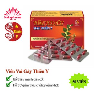 ✅ [CHÍNH HÃNG] Viên Vai Gáy Sao Thiên Y - Bổ thận, mạnh gân cốt, thông kinh lạc, hỗ trợ giảm triệu chứng viêm khớp, thoá
