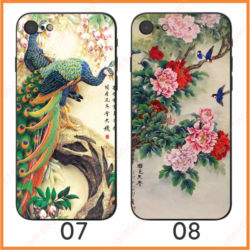 Ốp lưng iphone se 2020 hình thư pháp đẹp