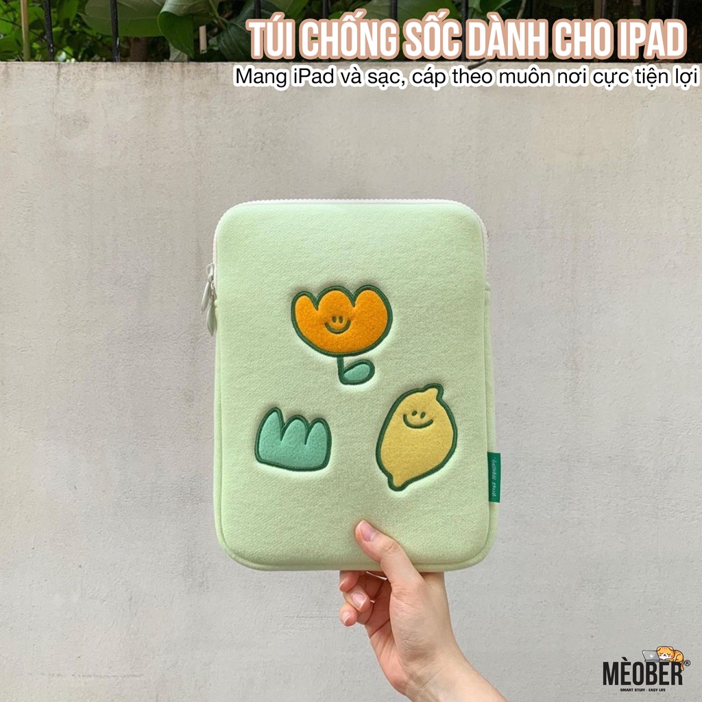 Túi chống sốc Cute dành cho Laptop và iPad iPad Pro 11, iPad Gen 5 6 7 8 9, iPad Air 2 3 4, iPad mini 4 5 6...