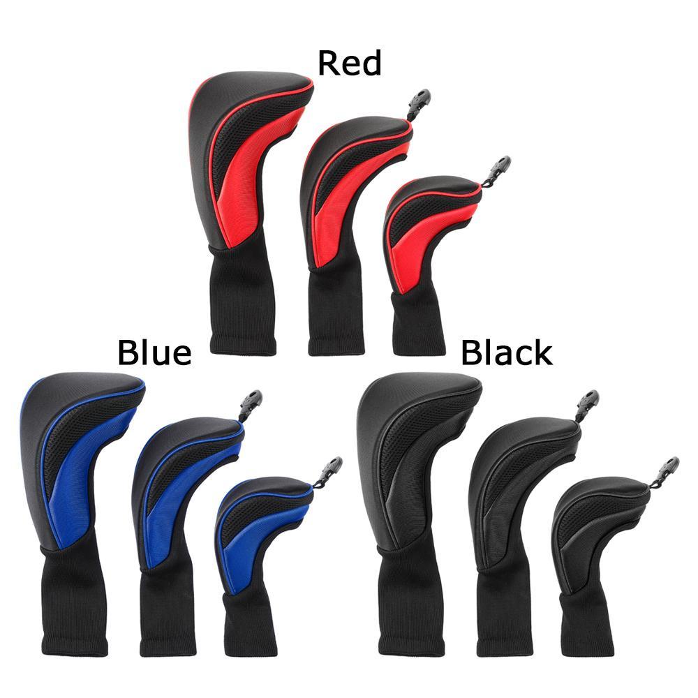 MUVAKO Set 3 Vỏ Bọc Bảo Vệ Đầu Gậy Đánh Golf Chuyên Dụng