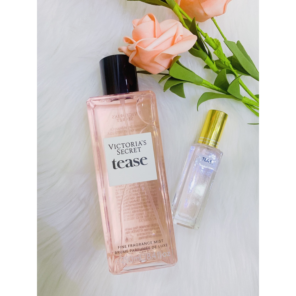 TEASE (De Luxe) - Body mist / Xịt thơm toàn thân Victoria's Secret Auth Mỹ