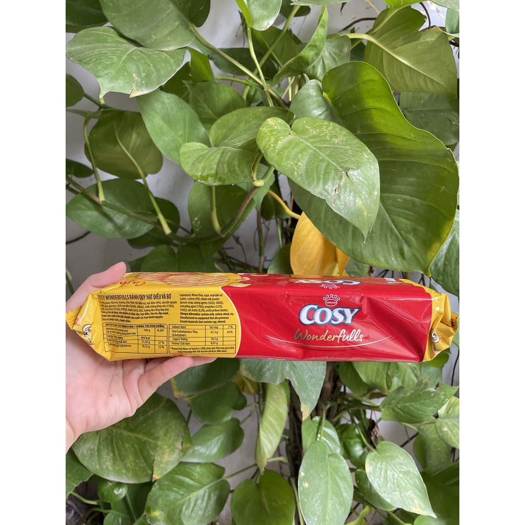 Bánh Quy Cosy Wonderfulls Hạt Điều Và Bơ (Gói 168g)