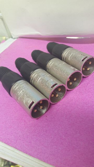 Jack canon neutrik đực cái