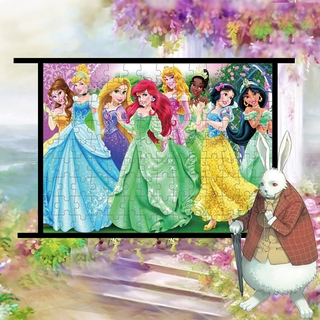 Bộ Đồ Chơi Xếp Hình 126 Mảnh Hình Công Chúa Disney Cho Bé Trai Và Gái