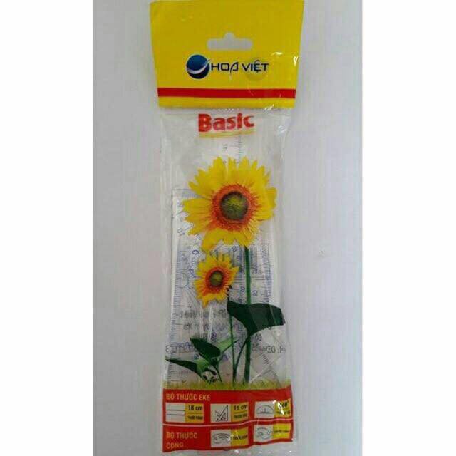 [sỉ ib] 10 Bộ eke Hoa việt