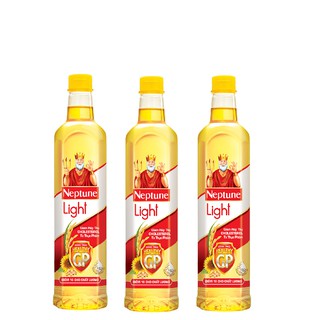 Combo 3 chai dầu ăn Neptune 1L