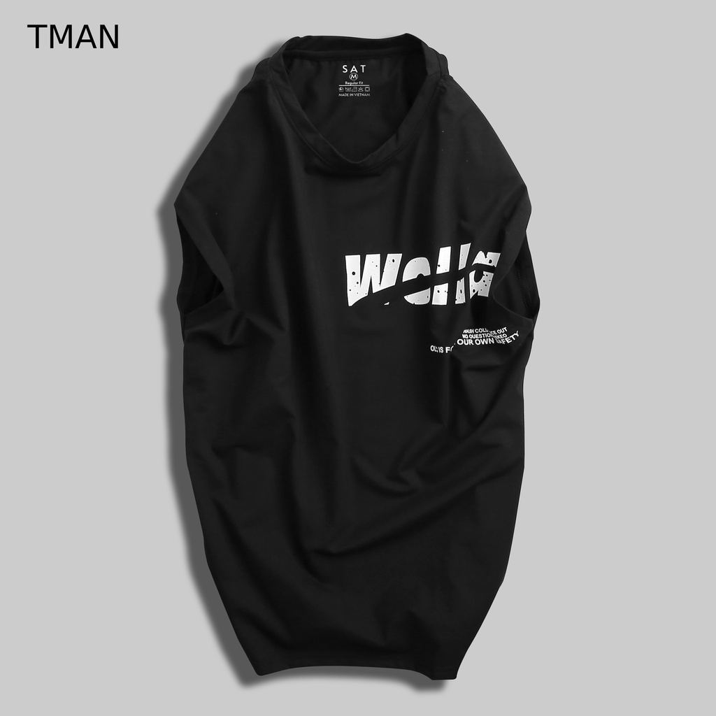 Áo tank top wolla gee TMAN 3 lỗ sát nách thể thao unisex phong cách ulzzang wind ATT- 002