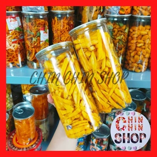 Khoai vàng sợi sấy giòn lon 300g, giòn rụm, thơm ngọt - ĂN VẶT CHIN CHIN.