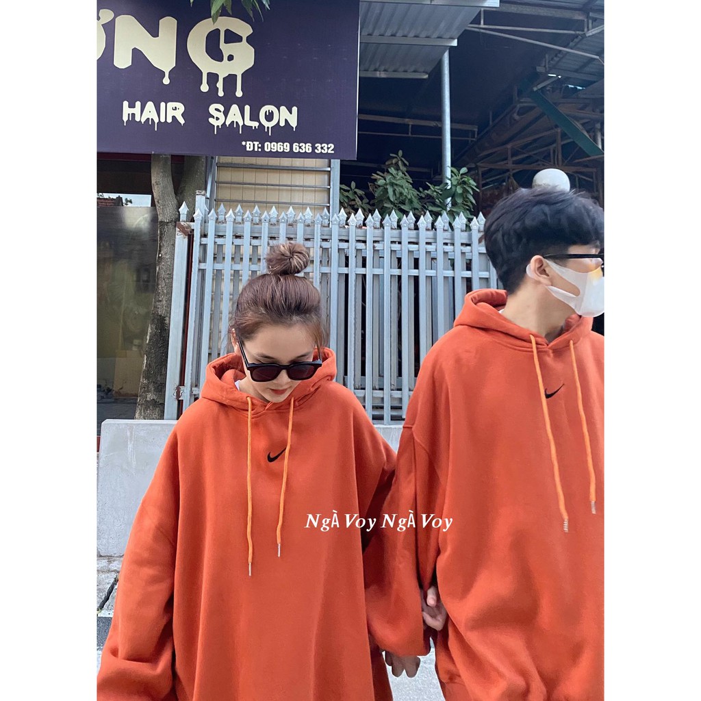 ÁO HOODIE HOTHIT MÀU CAM VÀ TÍM